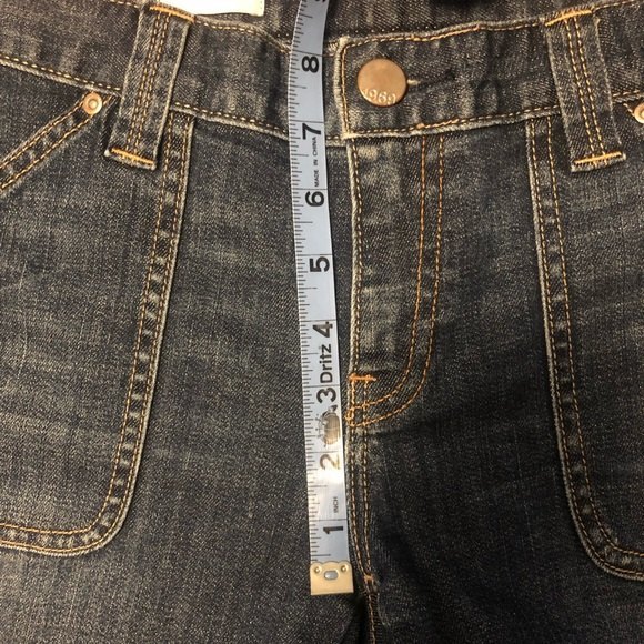 Gap 1069 Denim Snap Pocket Shorts Size 27/4 - Picture 6 of 8